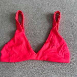 Left on Friday plunge bikini top